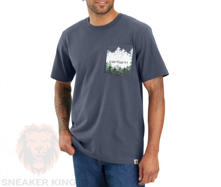 Футболка Carhartt relaxed fit graphic tee 105718 BLS